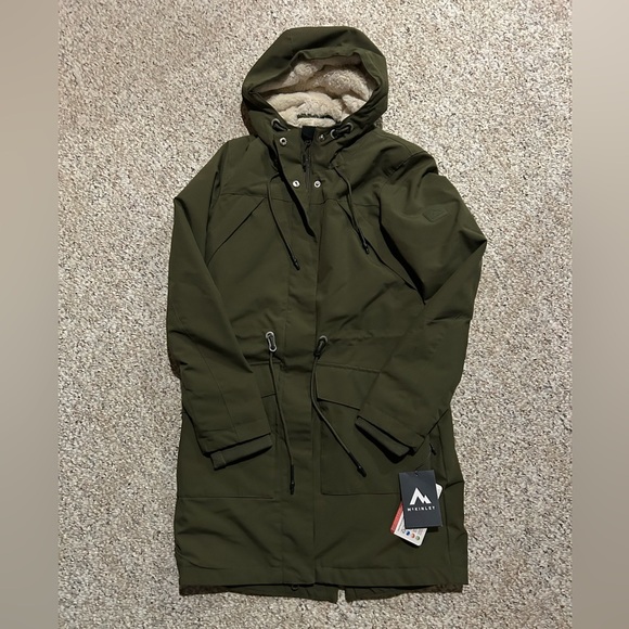 New McKinley Women’s Amita Parka Olive Jacket - Women’s Size XS NWT - Picture 1 of 5